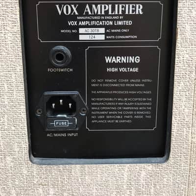 Vox AC30 Ltd. Ed. 30th Anniversary 1990 Fawn Tolex image 6