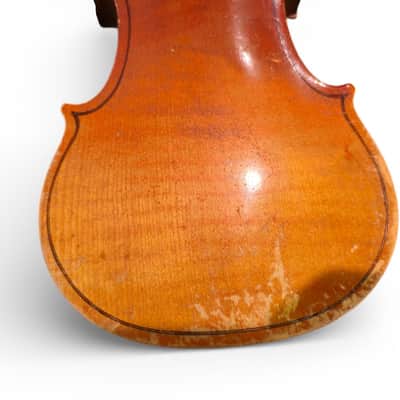Vintage 1975 Soviet Student Violin 1/8 Moscow Cold War Era with 3 Old Bows & Original Cloth Bag imagen 13