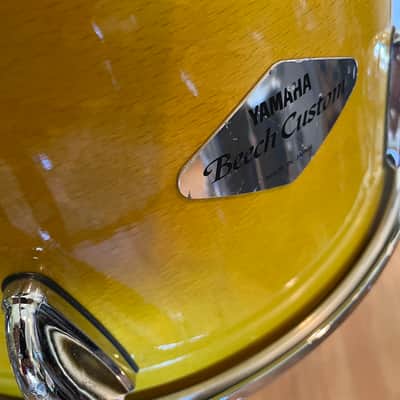 Yamaha Beech Custom Drum Set image 4
