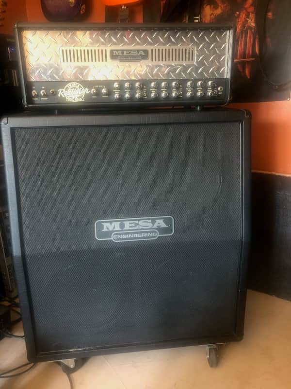 Mesa Boogie Triple Rectifier Solo Head 150W + Baffle Slant 412 Recto 2000/2010 image 1