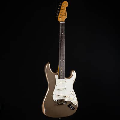 Fender Custom Shop Limited 1959 Stratocaster Relic - Shoreline Gold image 2