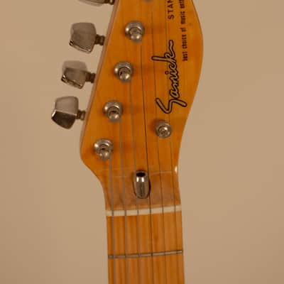 Rare Samick Mini Telecaster 1980S Natural finish image 12