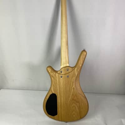 Warwick Rockbass Corvette $$ 4 String Bass Natural Transparent Satin image 6