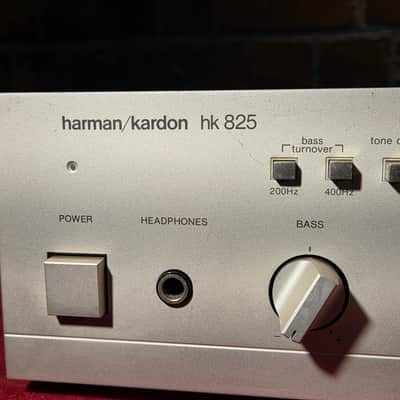 Vintage 1980s Harman/Kardon HK 825 Stereo Preamplifier image 2