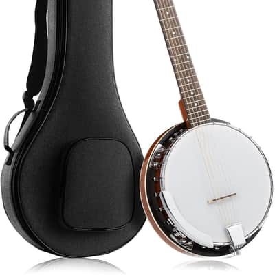 Vintage Pirles Closed Back Banjo Model FB-40 in Original Case FREE