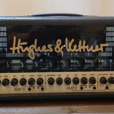Hughes & Kettner TriAmp 6-Channel 100-Watt Guitar Amp Head 1995 - 2001 - Black image 1