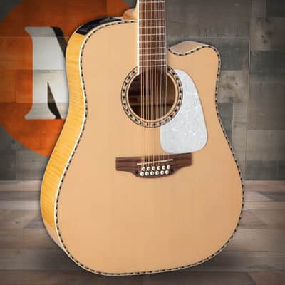 Takamine GD74CE-12U - Gloss Natural w/ Gig Bag (TAKGD74CE12UNAT) image 1