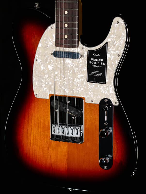 Fender Player II Modified Telecaster Rosewood Fingerboard 3 Tone Sunburst (271) image 1