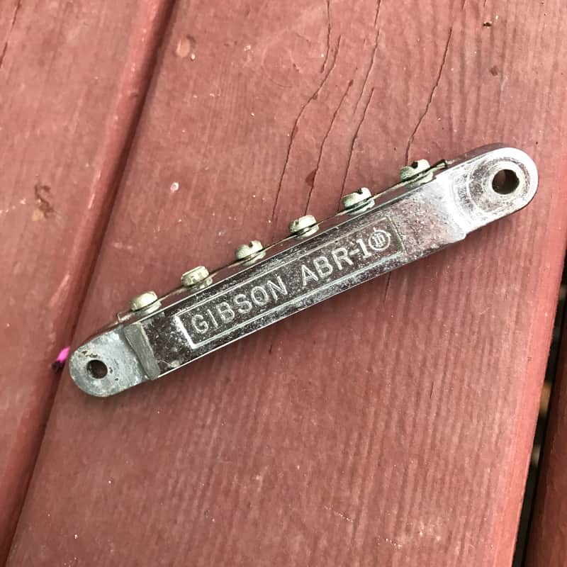 Gibson ABR-1 Bridge With Nylon Saddles 1960s 1964 1965 1966 image 1