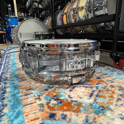 Rogers Dynasonic Steel Snare - 14x5” 1970s image 2
