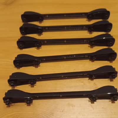 Tama Tom Tuning Lug  Set 6pc - 13 - 14" Tama (Superstar) (MCHL13T) 2002-2011 - Black 🖤 image 12