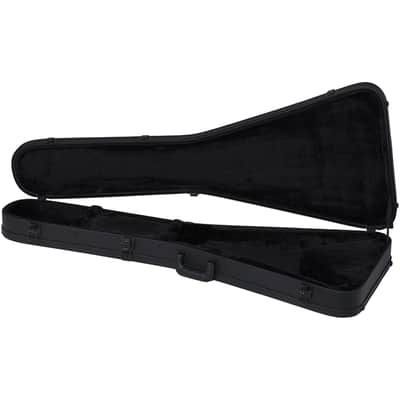 Gibson Flying V Electric Guitar Hardshell Case, Modern Black image 3