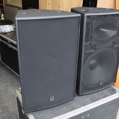 TurboSound Q-Light TQ-315 Two-Way Full Range Monitor *PAIR* With Road Case image 2