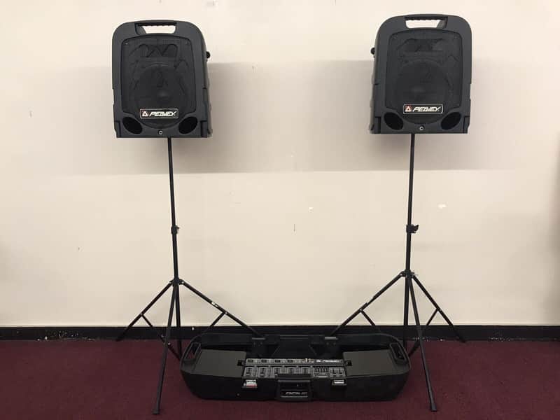 Peavey Escort 2000 Portable PA System w/ Mixer & Speakers Tested & Working! image 1