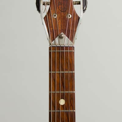Wandre Noble "Powertone" Semi-Hollow Body Electric Guitar, c. 1964, ser. #680, black hard shell case. image 5