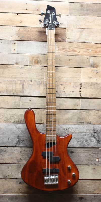 Washburn T14エレキベース DISC Washburn T14 Bass Guitar, Cognac at Gear4music