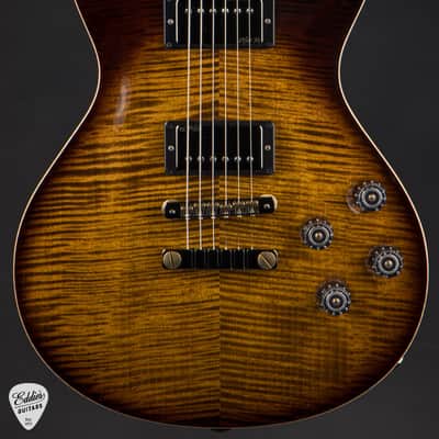 PRS Eddie's Guitars Wood Library McCarty 594 Singlecut Brazilian/Rosewood Neck - Black Gold Burst image 2