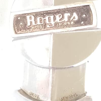 Rogers Clockface Powertone Throw-Off Snare Drum Strainer Chrome60s Cleveland5x14 image 3