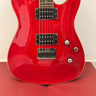 Fender Special Edition Set-Neck Custom Telecaster HH FMT 2003 - Black Cherry Burst image 2