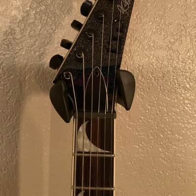 ESP LTD KH-V Kirk Hammett Signature 2023 - Present - Black Sparkle image 2