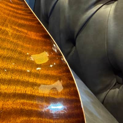 Paul Reed Smith (PRS) 2020 Wood Library Hollowbody II Piezo 10-Top Black Gold Burst Pattern Neck [20 0307130] (05/05) image 17