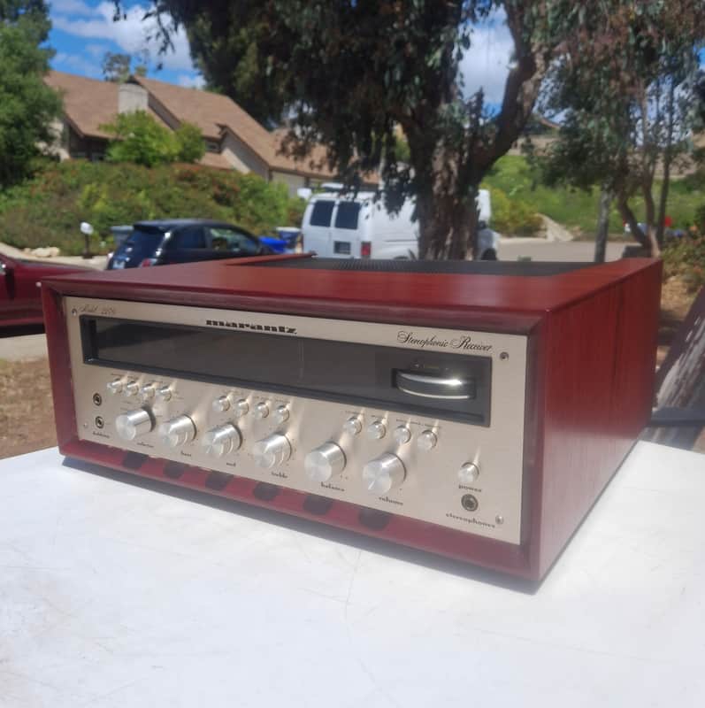 Marantz 2270, Rare Champagne Faceplate, Recapped, New Lamps, WC-22, Only 1 With ALL, Superb, $3999 Shipped, LAST ONE THIS YEAR! image 1