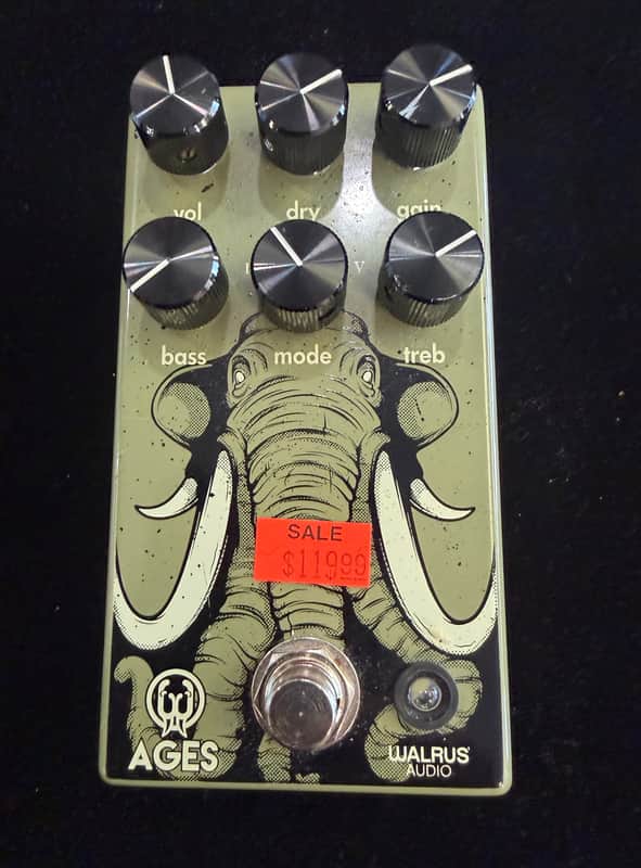 Walrus Audio Ages Five-State Overdrive 2020 - Present - Olive Green image 1