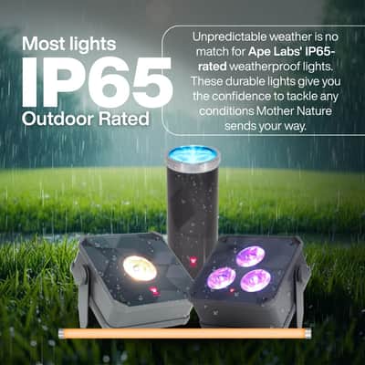 Ape Labs Coin 2+ Solo | USB, 15W RGBaW Uplight + Effect Light (ID: 8015) image 16