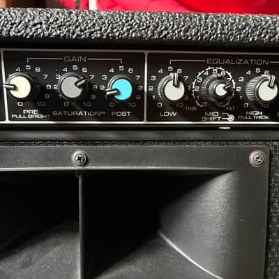 Peavey Austin 400 210-Watt 2x12" Acoustic Electric Instrument System 1980s Black image 3