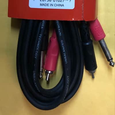 Hosa CPR203 Dual 1/4" TS to Dual RCA Stereo Interconnect - 3M image 3