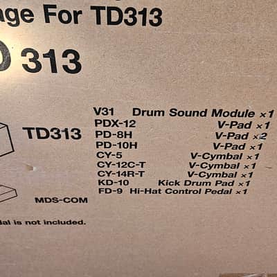 Roland TD-313 V-Drums, NEW MODEL, Ready to Play image 9