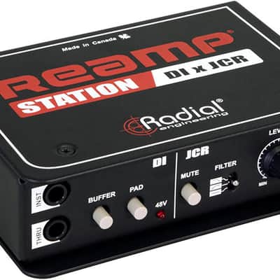 Radial Reamp Station Combo Active Direct Box & Reamp JCR image 2