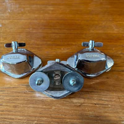 3 Vintage Pearl Floor Tom Brackets imagen 2