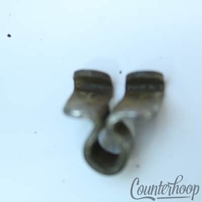 Gretsch Tension T-Rod Clip for Single-Flange Rim Floor/Tom/Snare Drum Nickel 40s image 2
