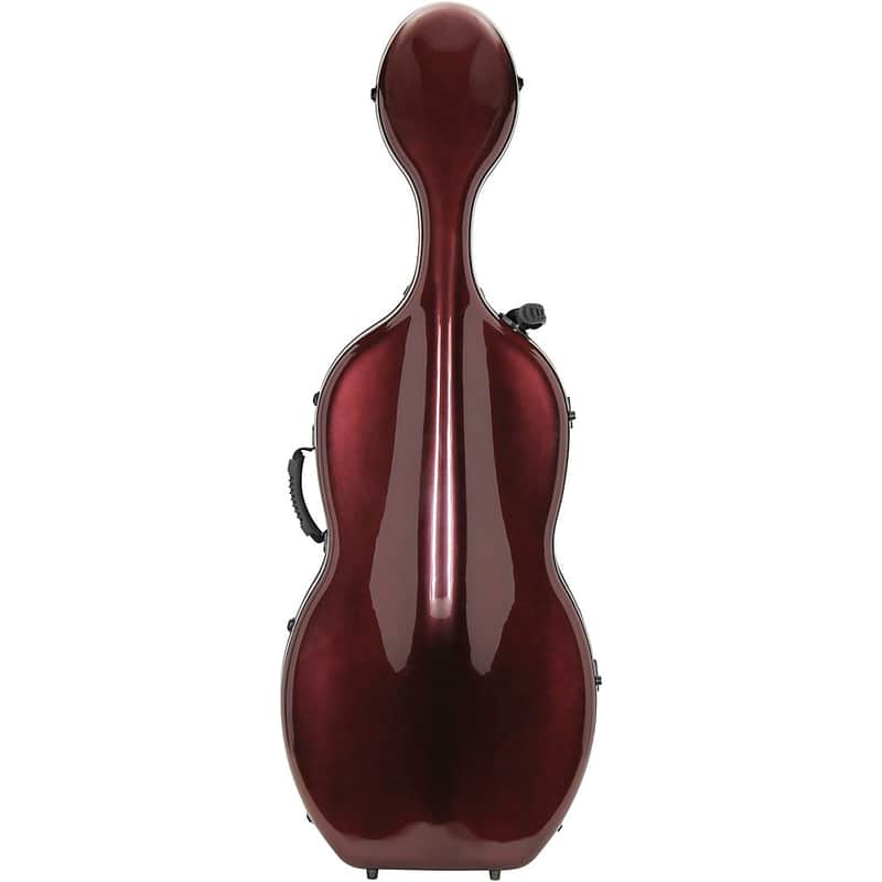 Artino CC-640 Muse Series Carbon Fiber Cello Case Regular 4/4 Size Cabernet Bild 1