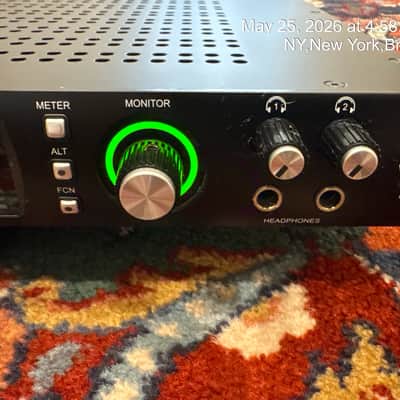 Universal Audio Apollo 8 QUAD Thunderbolt 2 Audio Interface 2010s - Black image 5