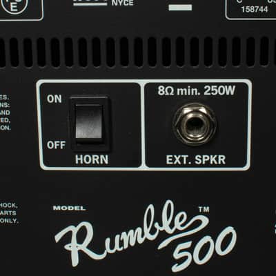 Fender - Rumble 500 V3 2x10 500w Solid-State Bass Combo Amp - USED image 7