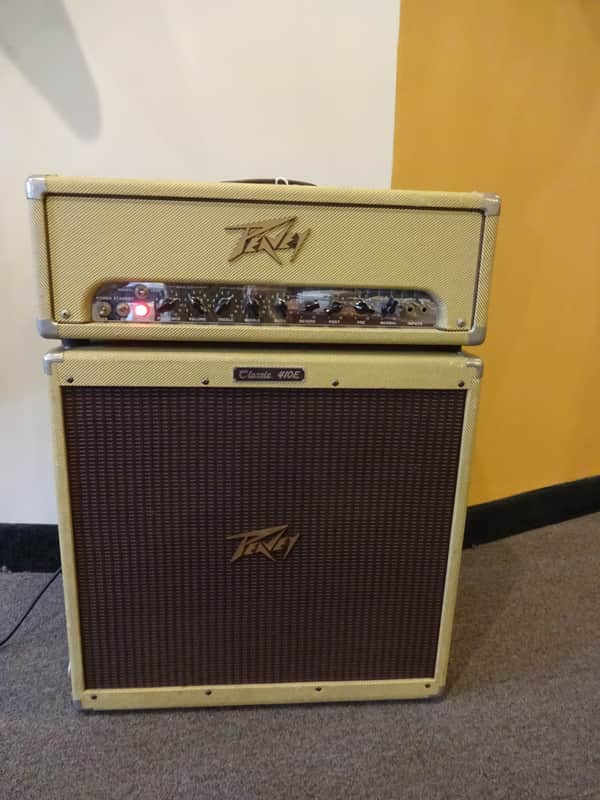 Peavey Classic 50 Tube 50-Watt 4x10 Guitar Half Stack | Reverb