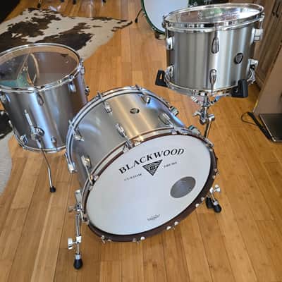 Drum Kits - Blackwood Drum Co. 14x22 9x13 15x16 Steel/Hybrid Maple Drum Kit image 1