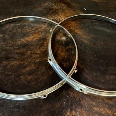 Rogers Kit Holiday 1960s 20, 12, 14 White Marine Pearl image 19