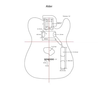 Finished Telecaster Body - Sonic Blue image 5