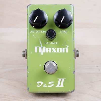 Maxon D&S II 1970s Light Green Distortion and Sustainer Vintage Made in Japan MIJ image 6