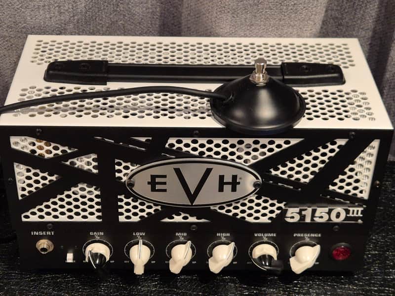 EVH 5150 III LBXII Compact 15-Watt Tube Guitar Head 2010s - Black Stripe image 1