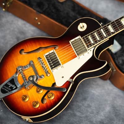 Gibson ES-Les Paul Bigsby Bourbon Burst 2015 image 4