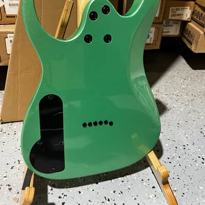 Ibanez Paul Gilbert Signature Mikro PGMM21 Electric Guitar - Metallic Light Green image 5