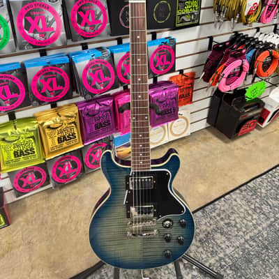 Epiphone Les Paul Special Double Cut Figured - Ocean Water image 1