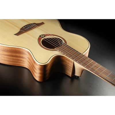 Lag T70ACE-NAT | Auditorium Cutaway Acoustic-Electric. New with Full Warranty! image 5