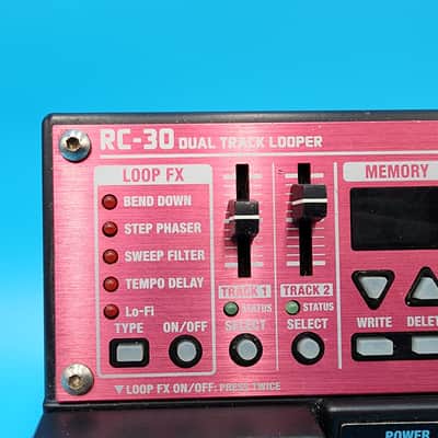 Boss RC-30 Loop Station Phrase Guitar Effect Pedal Twin Stereo Tracks Built In Lead image 2