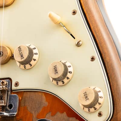2012 Fender Custom Shop Rory Gallagher Signature Stratocaster - 3-Color Sunburst image 7