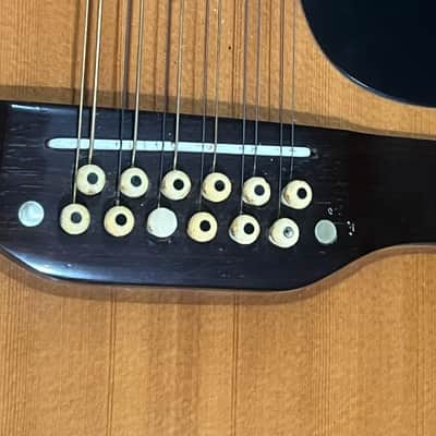 Takamine F-400 12 String "Lawsuit" Acoustic - Late 1970s - Gloss Finish - High Quality - Low Action image 7